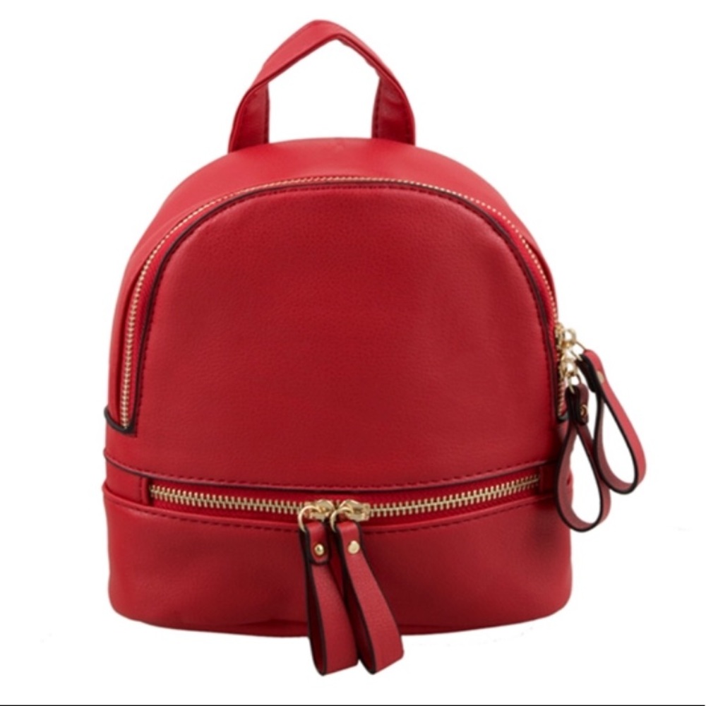 Mini Red Backpack